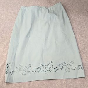 Banana Republic Embroidered Skirt